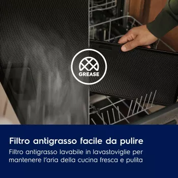 Electrolux LFU216X ala-asennettava ruostumaton teräs, hopea 272 m³/h