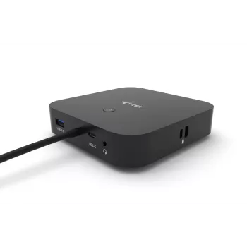 i-tec USB-C Dual Display -telakointiasema Power Delivery 100 W + yleislaturi 100 W