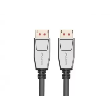 DisplayPort-kaapeli LANBERG CA-DPDP-20CU-0018-BK 1,8 m DisplayPort 1.4 32,4 Gbit/s HDR kullattu
