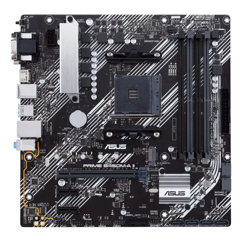Emolevy ASUS PRIME B450M-A II AMD B450 Socket AM4 micro ATX