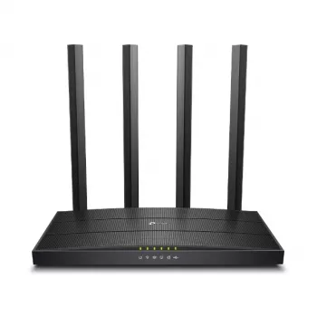 TP-Link Archer C6U WLAN-reititin Gigabit Ethernet Dualband (2,4 GHz / 5 GHz) musta