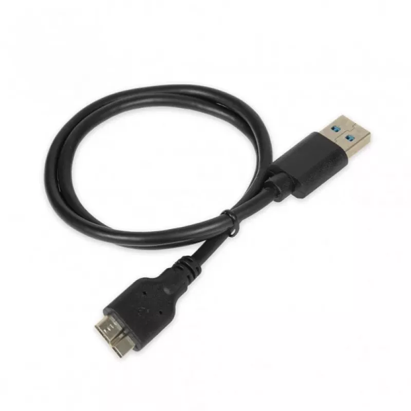 HDD/SSD-kotelo IBOX HD-05 — 2,5 tuumaa SATA III, USB 3.2 Gen 1 (Micro-USB B), jopa 10 TB, sininen
