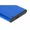 HDD/SSD-kotelo IBOX HD-05 — 2,5 tuumaa SATA III, USB 3.2 Gen 1 (Micro-USB B), jopa 10 TB, sininen