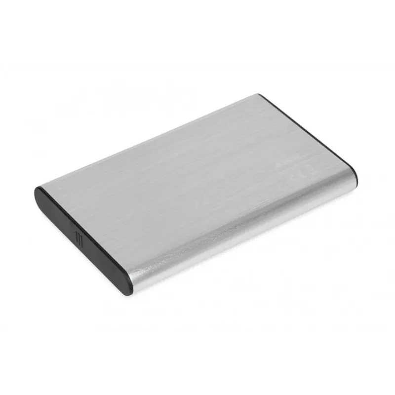 HDD/SSD-kotelo IBOX HD-05 — 2,5 tuumaa SATA III, USB 3.2 Gen 1 (5 Gbit/s), Micro-USB B, jopa 10 TB, harmaa