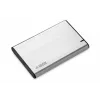 HDD/SSD-kotelo IBOX HD-05 — 2,5 tuumaa SATA III, USB 3.2 Gen 1 (5 Gbit/s), Micro-USB B, jopa 10 TB, harmaa