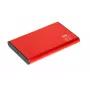 HDD/SSD-kotelo IBOX HD-05 punainen 2,5 tuumaa — USB 3.2 Gen 1 (5 Gbit/s), JMicron JMS578, jopa 10 TB