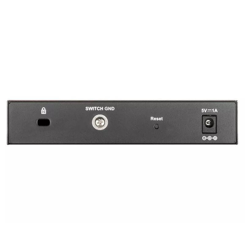 D-Link DGS-1100-08V2 Managed L2 Gigabit Ethernet (10/100/1000) musta