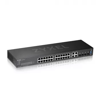Zyxel GS2220-28-EU0101F verkkokytkin hallittava L2 Gigabit Ethernet (10/100/1000) musta