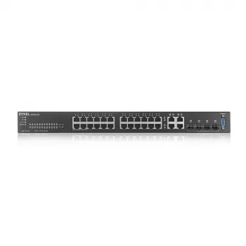 Zyxel GS2220-28-EU0101F verkkokytkin hallittava L2 Gigabit Ethernet (10/100/1000) musta