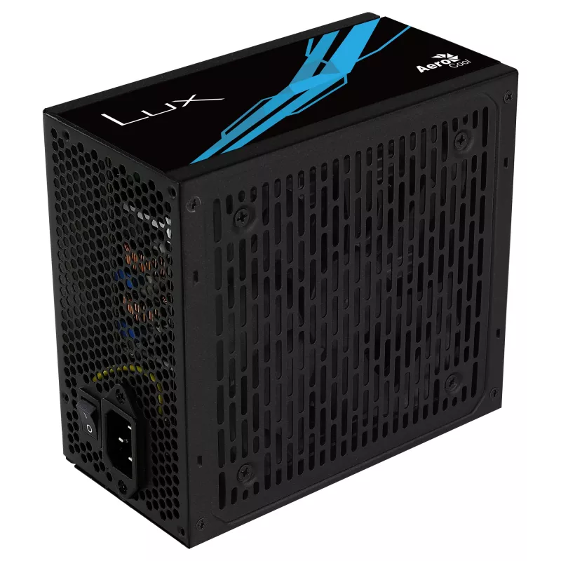 Aerocool LUX650 tietokoneen virtalähde 650W 80 Plus Bronze 230V 88% hyötysuhde musta