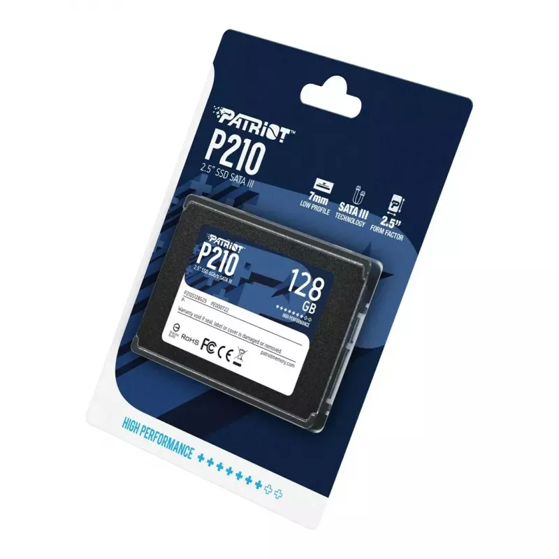 Patriot Memory P210 2,5 tuuman 128GB Serial ATA III 450/350 MB/s