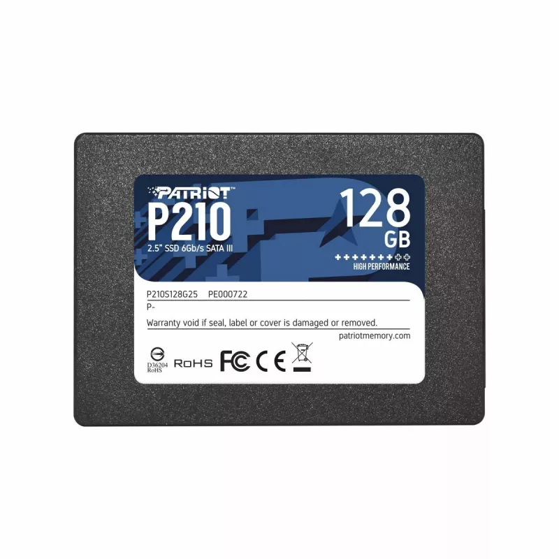 Patriot Memory P210 2,5 tuuman 128GB Serial ATA III 450/350 MB/s