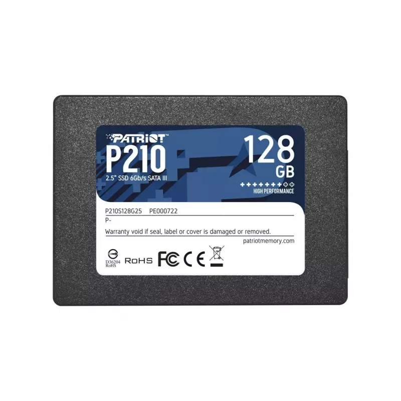 Patriot Memory P210 2,5 tuuman 128GB Serial ATA III 450/350 MB/s