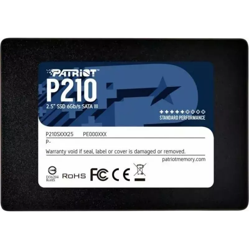 Patriot Memory P210 2,5 tuuman 128GB Serial ATA III 450/350 MB/s