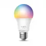 TP-Link Tapo älykäs Wi-Fi-lamppu, monivärinen, älylamppu, Wi-Fi, metallinen, valkoinen, 802.11b, 802.11g, Wi-Fi 4 (802.11n), LED, E27