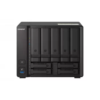 QNAP TS-H973AX NAS-torni Ryzen Embedded V1500B 32 GB DDR4 0 TB QuTS hero Black