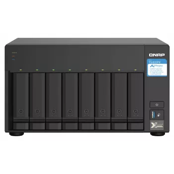 QNAP TS-832PX NAS-torni Annapurna Labs AL324 4 GB DDR4 0 TB QNAP Turbo System alumiini, musta