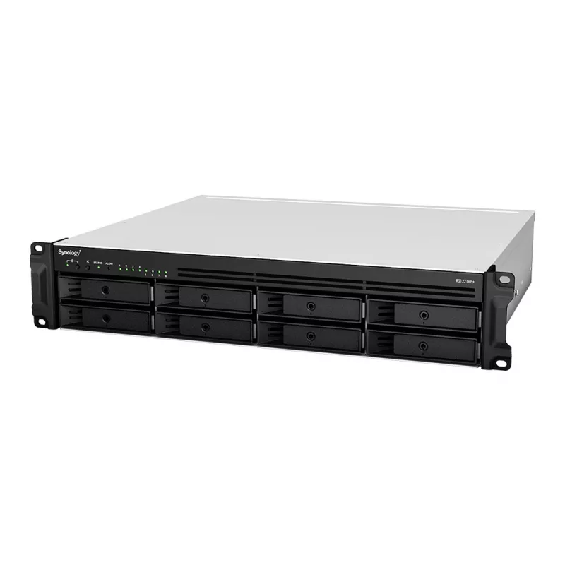 SYNOLOGY Rack Station RS1221RP+ 2U 8-paikkainen NAS-palvelin barebone