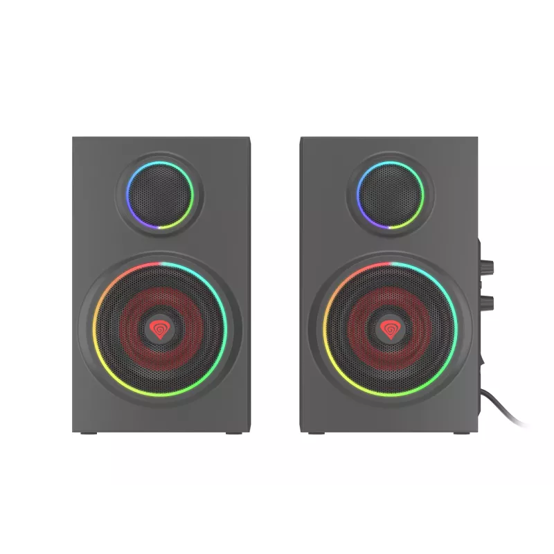 GENESIS Helium 300 BT kaiutinsarja 24 W PC/kannettava musta 2.0 kanavaa 2-tie Bluetooth
