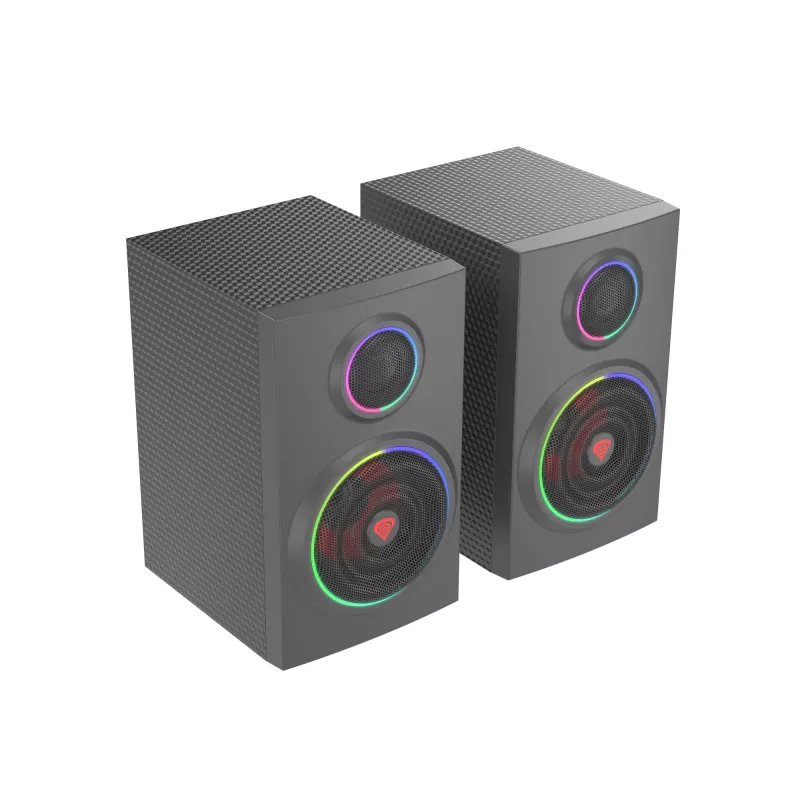 GENESIS Helium 300 BT kaiutinsarja 24 W PC/kannettava musta 2.0 kanavaa 2-tie Bluetooth