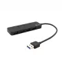 USB-keskitin i-tec USB 3.0 Metal HUB 4 porttia yksittäisillä virtakytkimillä