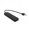 USB-keskitin i-tec USB 3.0 Metal HUB 4 porttia yksittäisillä virtakytkimillä