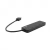 USB-keskitin i-tec USB 3.0 Metal HUB 4 porttia yksittäisillä virtakytkimillä