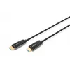 DIGITUS HDMI AOC hybridikuituyhteyskaapeli, Type-A uros/uros, 10 m, UHD 8K@60Hz, CE, musta