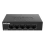 D-Link DGS-105GL/E verkkokytkin hallitsematon Gigabit Ethernet (10/100/1000) musta