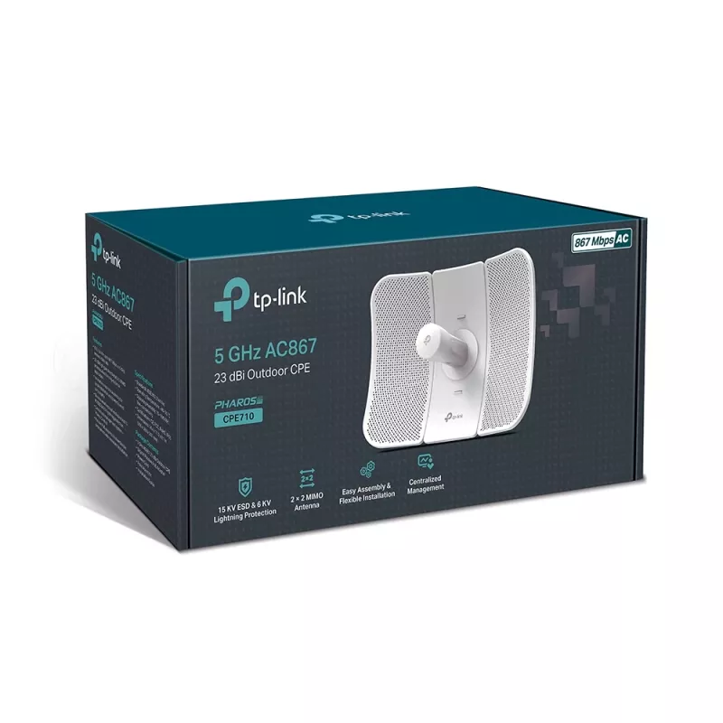 Langaton tukiasema TP-Link CPE710 5 GHz 802.11ac