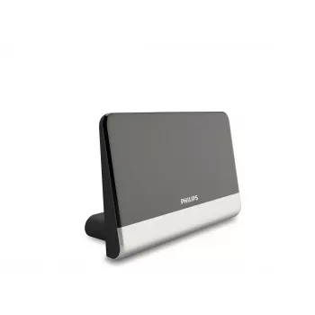 Philips digi-TV-antenni SDV6222/12, musta, hopea, 48 dBi, FM, UHF, VHF, 1.8 m, 210 x 100 x 140 mm, koaksiaali