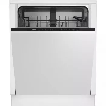 Kalusteisiin asennettava astianpesukone BEKO DIN35320 — 13 astiastoa, 60 cm, 48 dB, 5 ohjelmaa, energialuokka E