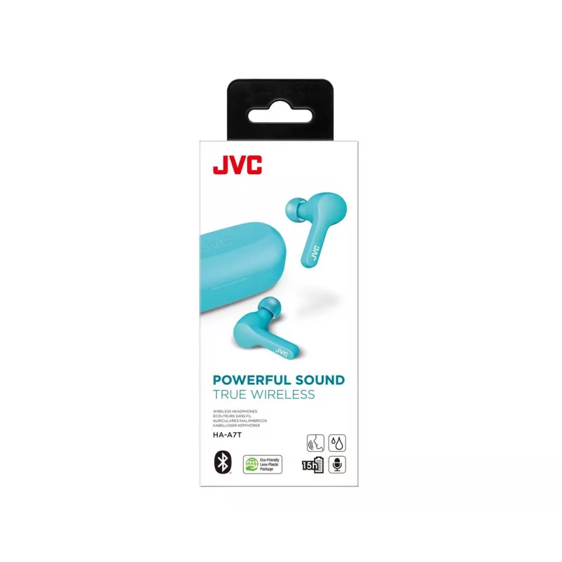 JVC HA-A7T-AN kuulokkeet True Wireless Stereo (TWS) In-Ear puhelut/musiikki Micro-USB Bluetooth sininen
