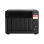 QNAP TS-673A NAS Tower Ryzen Embedded V1500B 8 GB DDR4 0 TB QNAP Turbo System musta