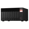 QNAP TS-873A NAS Tower Ryzen Embedded V1500B 8 GB DDR4 0 TB QNAP Turbo System musta