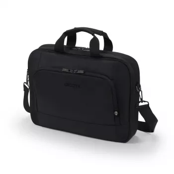 DICOTA Eco Top Traveller Base - 13-14,1 tuuman kannettavatietokonelaukku - musta / 300d RPET polyesteri