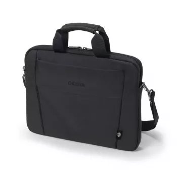 DICOTA Eco ohut Case Base - 13-14,1 tuuman kannettavatietokonekotelo - musta / 300d RPET polyesteri