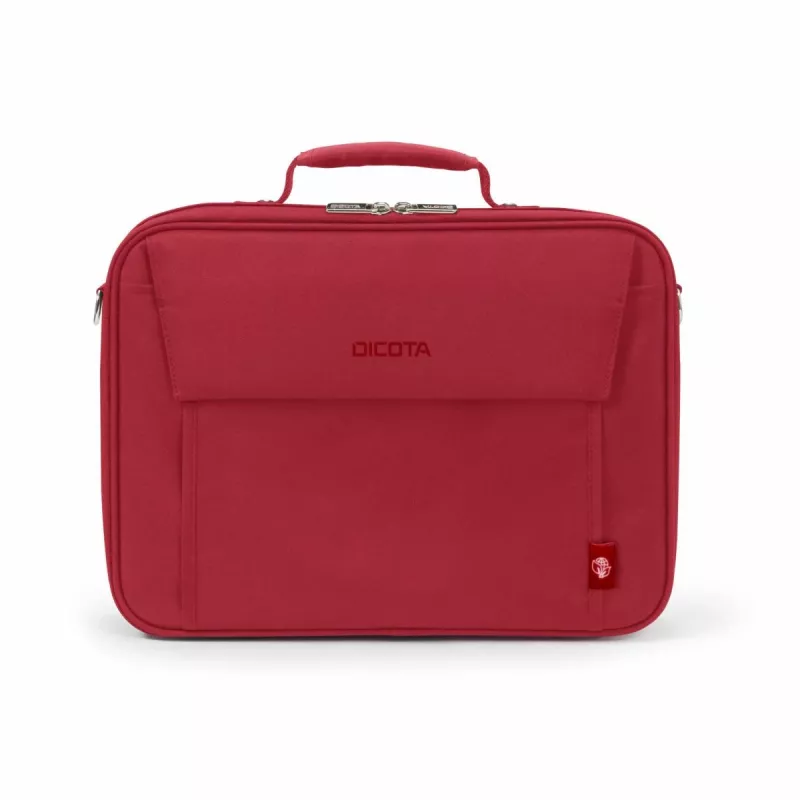 DICOTA Eco Multi Base - 14-15,6 tuuman kannettavatietokonelaukku - punainen / 300d RPET polyesteri