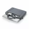 DICOTA Eco ohut Case Base – 13–14,1 tuuman kannettavatietokonelaukku – harmaa / 300d RPET polyesteri