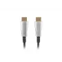 Lanberg CA-HDMI-20FB-0400-BK HDMI 2.0 aktiivinen optinen (AOC) kaapeli, 40 m, A-tyypin uros-uros, 4K 60 Hz (3840x2160), 18 Gbit/s, Ethernet, musta