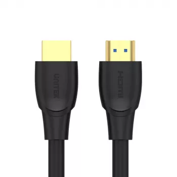 HDMI-kaapeli Unitek C11043BK 10 m, HDMI Type-A uros–uros, HDMI 2.0, 18 Gbit/s, kullatut koskettimet, musta