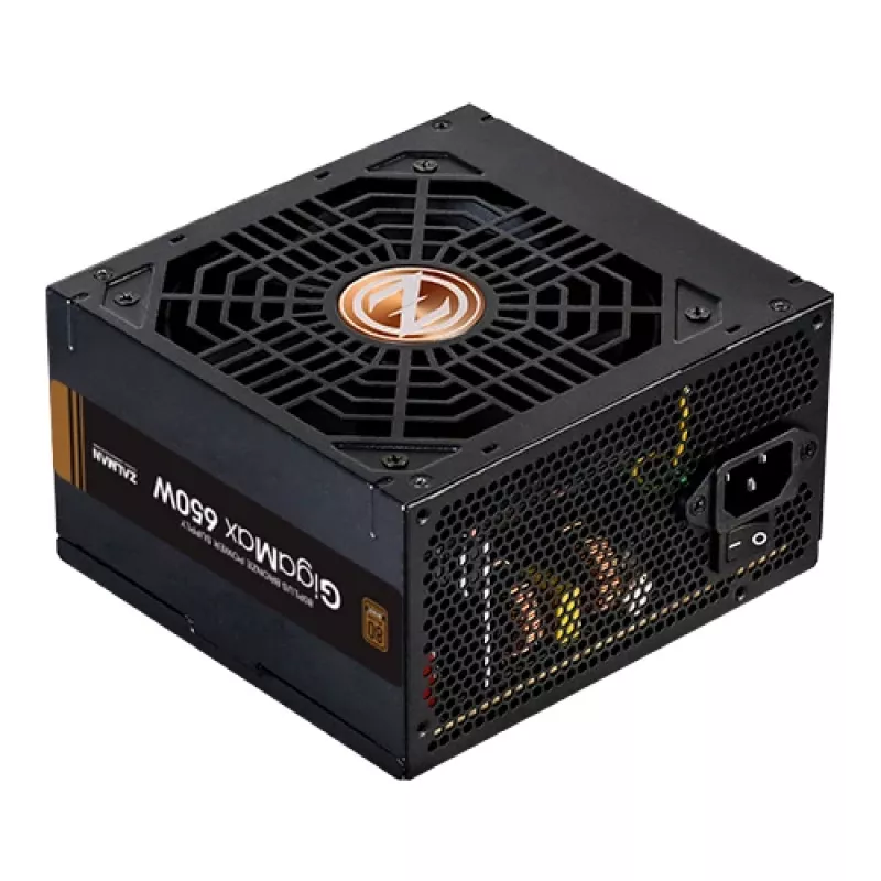 Zalman ZM650-GVII virtalähde 650 W 20+4 pin ATX ATX musta