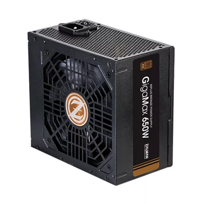 Zalman ZM650-GVII virtalähde 650 W 20+4 pin ATX ATX musta