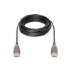 DIGITUS DisplayPort AOC hybridikuitu-liitäntäkaapeli M/M UHD 8K@60Hz, CE, musta 20m