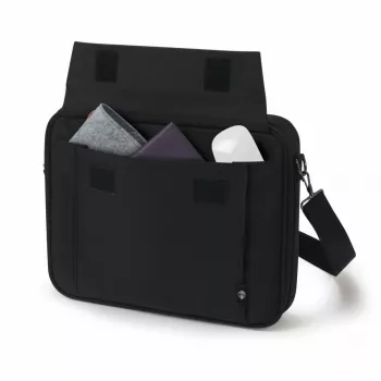 DICOTA Eco Multi Base - 15-17.3in kannettavan tietokoneen laukku - musta / 300d Rpet polyesteri