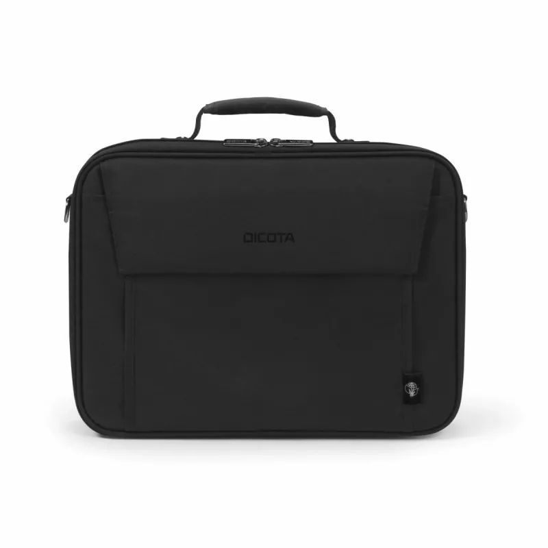 DICOTA Eco Multi Base - 15-17.3in kannettavan tietokoneen laukku - musta / 300d Rpet polyesteri