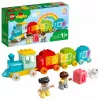 LEGO DUPLO Numerotrain 10954 – oppimisjuna numeroiduilla vaunuilla laskemiseen ja lajitteluun
