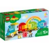 LEGO DUPLO Numerotrain 10954 – oppimisjuna numeroiduilla vaunuilla laskemiseen ja lajitteluun