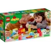 LEGO DUPLO Numerotrain 10954 – oppimisjuna numeroiduilla vaunuilla laskemiseen ja lajitteluun