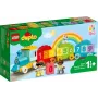 LEGO DUPLO Numerotrain 10954 – oppimisjuna numeroiduilla vaunuilla laskemiseen ja lajitteluun